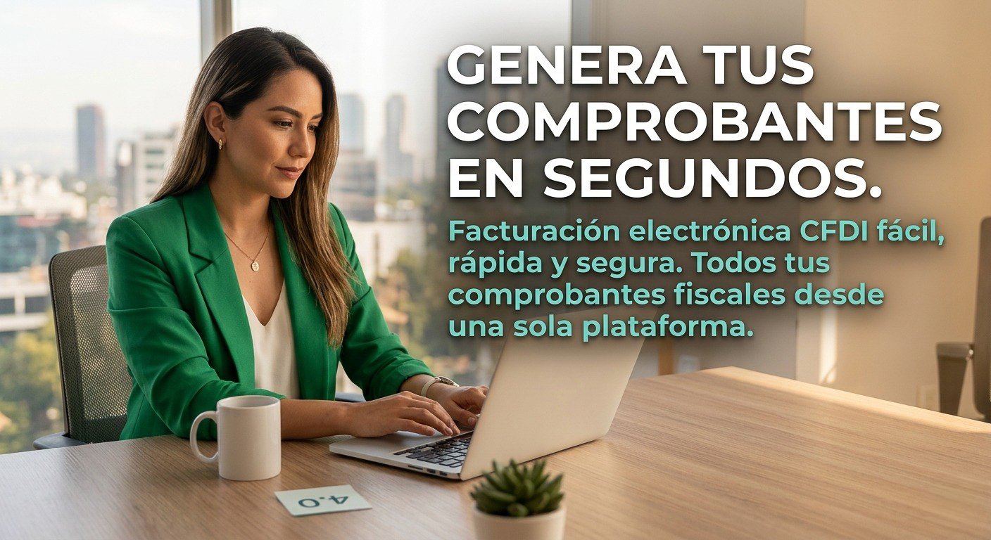 Genera tus comprobantes en segundos